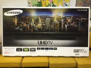 60" Samsung smart tv